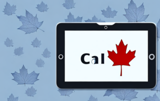 A digital tablet displaying a successful transaction notification