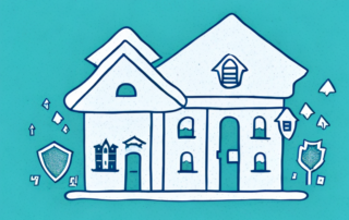 A shield protecting a small