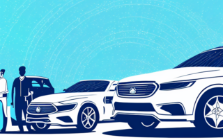 Several high-pressure washers arranged in a line