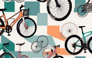 Various types of bicycles