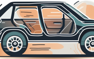 A car with tinted windows