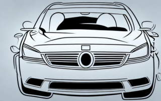 A variety of large-format car stickers in different shapes and designs