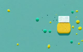 A car with visible lime scale spots on its surface