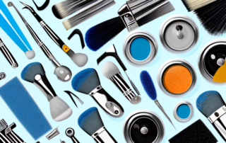 A comprehensive car paint repair kit