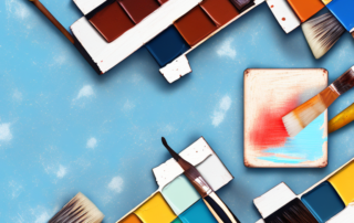 A wooden object partially stripped of its paint