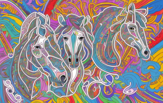 A variety of unique and colorful stickers