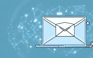 A computer sending a secured