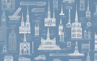 A variety of car detailing tools like brushes