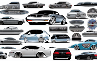 Various types of car rear window stickers