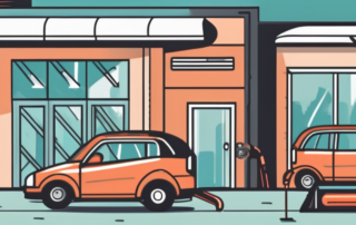 A car tire with a pressure gauge inserted into it