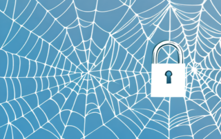 A secure padlock symbolizing encryption