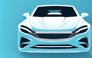 A car with a shiny and sleek ceramic coating