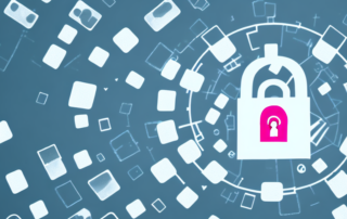 A broken padlock symbolizing a compromised password