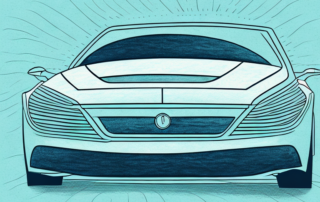 A car parked under the sun with its windows tinted