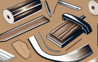 Various tools such as sandpaper