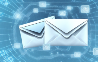 Various envelopes sealed with digital locks