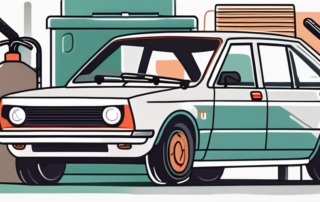 A well-maintained polish car