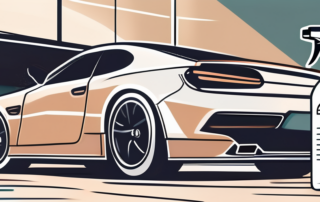 A car with a glossy finish