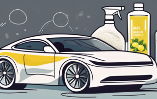 Various household items like baking soda