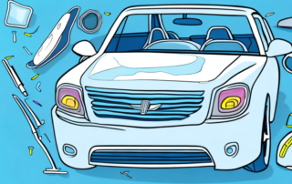 Several different types of car plastic cleaners on a table