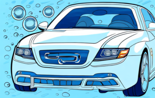 Several cars with a shiny