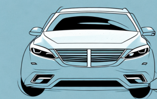 A car with tinted windows