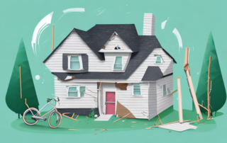 A home with a picket fence