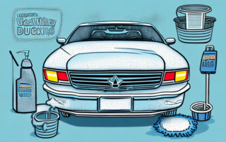 Various household items such as a bucket