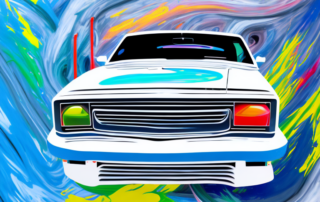 Various car parts such as doors