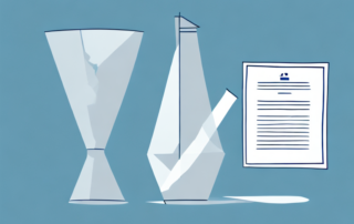 A broken vase with a document (implied to be an insurance policy) next to it