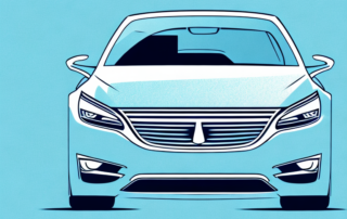 A car with transparent auto foil applied