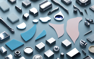 A variety of polishing tools such as a buffing pad