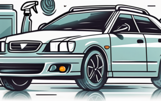 A car with a glossy finish