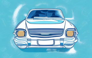 Various car cleaning products like wax