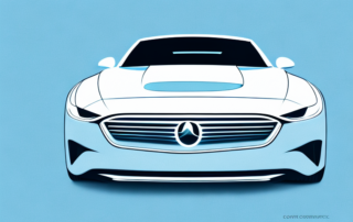 A sleek car covered with a matte 3m paint protection film