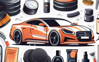 A car with a glossy finish