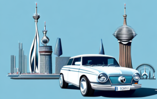 A car gleaming brightly after a polish