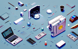 Various objects like a car