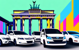 A variety of vehicles