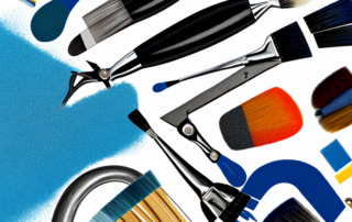 A comprehensive car paint repair kit