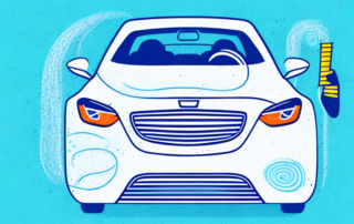 An open car with a clean and shiny interior