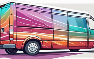 A vividly colored