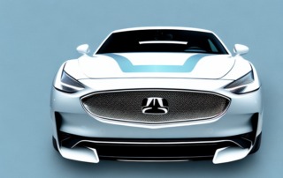 A sleek car showcasing different sections wrapped in various types of high-quality auto wrap films