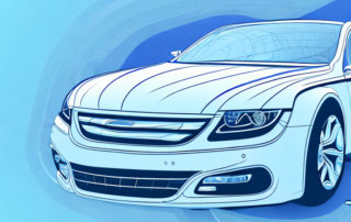 A car with a glossy sheen