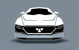 A sleek car wrapped in shiny