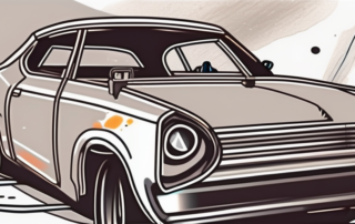 A car with a glossy finish