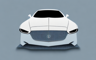 A luxury car elegantly wrapped in carbon fiber vinyl