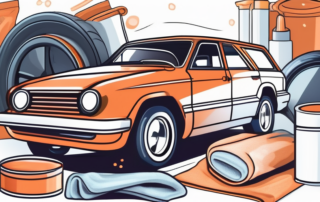 A car with a glossy finish