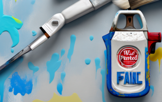 Various tools such as a paint scraper