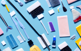 A convertible with a fabric roof